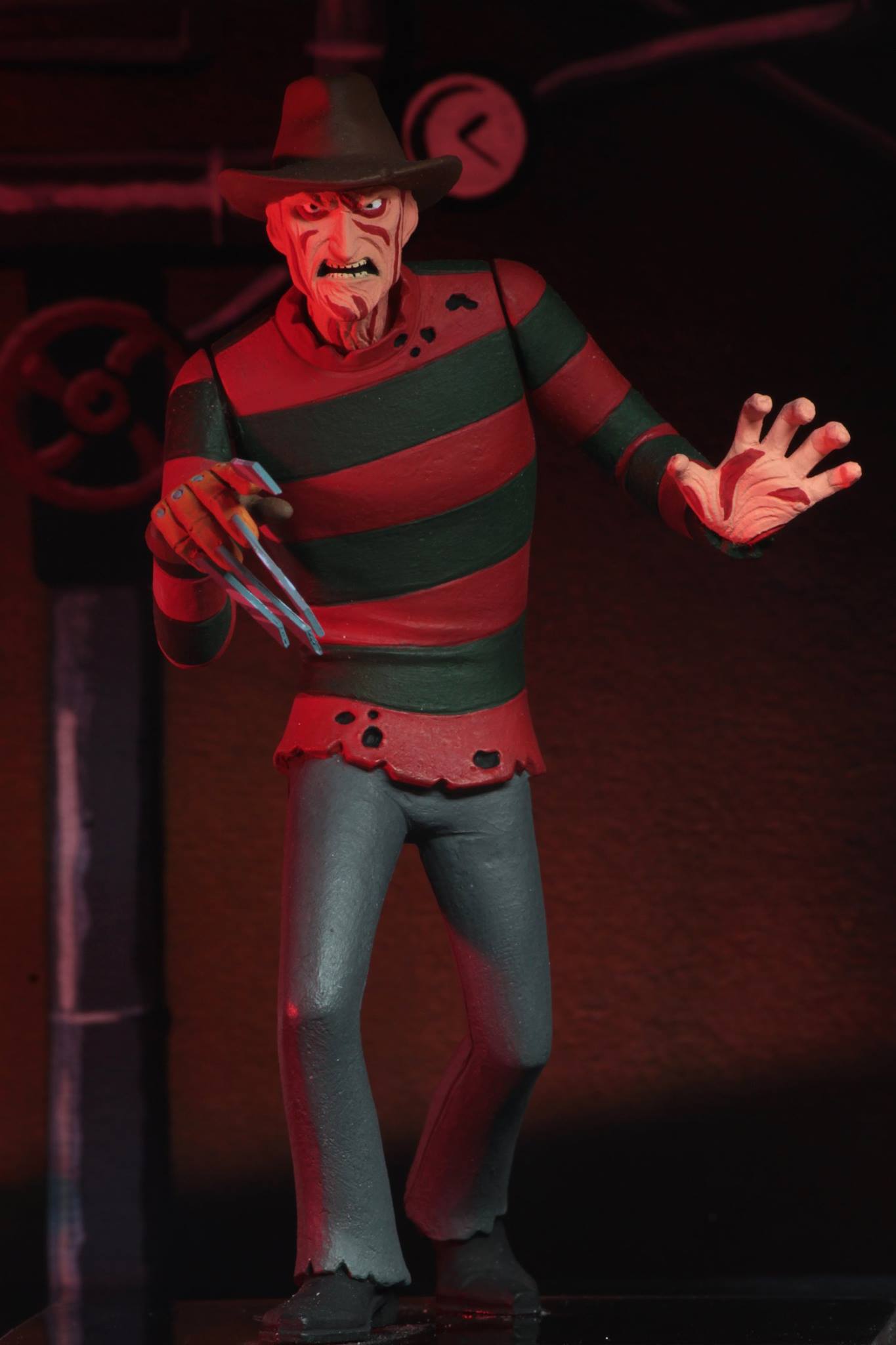 NECA Toony Terrors Freddy Krueger Nightmare on Elm Street Figure
